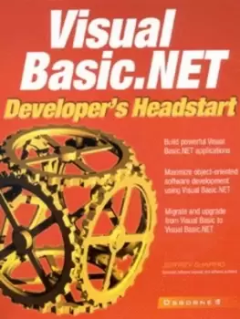Image of Visual BasicNet developers headstart by Jeffrey Shapiro