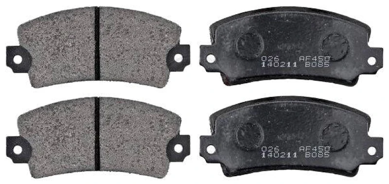 Image of A.B.S. 36042 Brake pad set prepared for wear warning indicator Brake Pad Set,disc brake (402)
