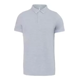 Image of Kariban Adults Unisex Stud Piqu Polo Shirt (3XL) (Oxford Grey)
