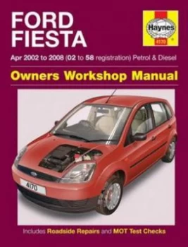 Image of Ford Fiesta Service and Repair Manual by R. M Jex and Andy Legg Hardback