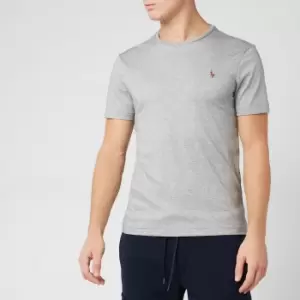 Image of Polo Ralph Lauren Mens Custom Slim Fit Soft Cotton T-Shirt - Andover Heather - L