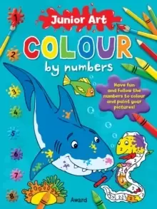 Image of Junior Art Colour By Numbers: Shark