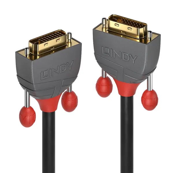 Image of Lindy 7.5m DVI-D Dual Link Cable, Anthra Line