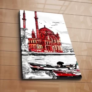 Image of 5070C-195 Multicolor Decorative Canvas Painting