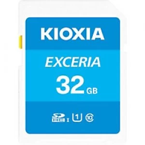 Image of KIOXIA SD Card Exceria U1 Class 10 32 GB
