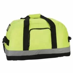 Shugon Seattle Workwear Hi-Vis Holdall / Duffle Bag - 50 Litres (One Size) (Hi-Vis Yellow)