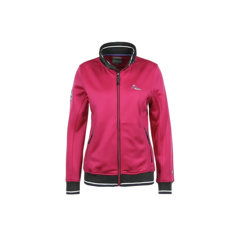 Image of Womens fleece shell jacket Peak Mountain Acreen Rose Female XL