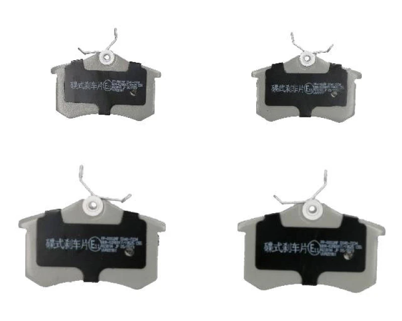 Image of ASHIKA 51-00-00002 Brake pad set Rear Axle, not prepared for wear warning indicator, with accessories, with brake caliper screws Brake Pad Set,disc b