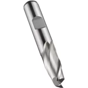 Image of C110 10.00MM HSCo 2 Flute Flatted Shank Slot Drill - DIN 327D