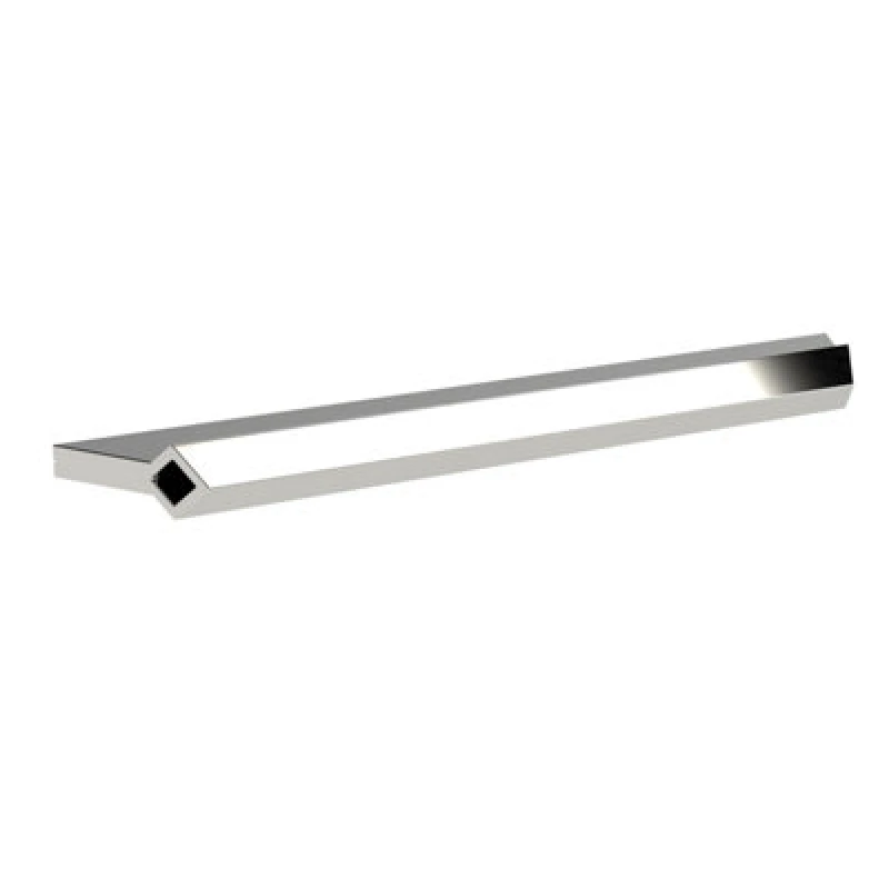 Image of Hudson Reed Handles Profile Handle Centres, Aluminium Built Contemporary Bathroom Accessory In Chrome Finish, 160mm