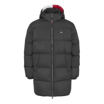 Image of Tommy Jeans Down Parka Jacket - Black BDS