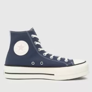 image of Converse Lift Denim Utility In Navy