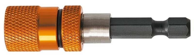 Image of NEO TOOLS 06-071 Bit Holder Length: 60mm, Drive: 1/4Inch, Magnetic Chrome Vanadium Steel Bit Holder (6377)