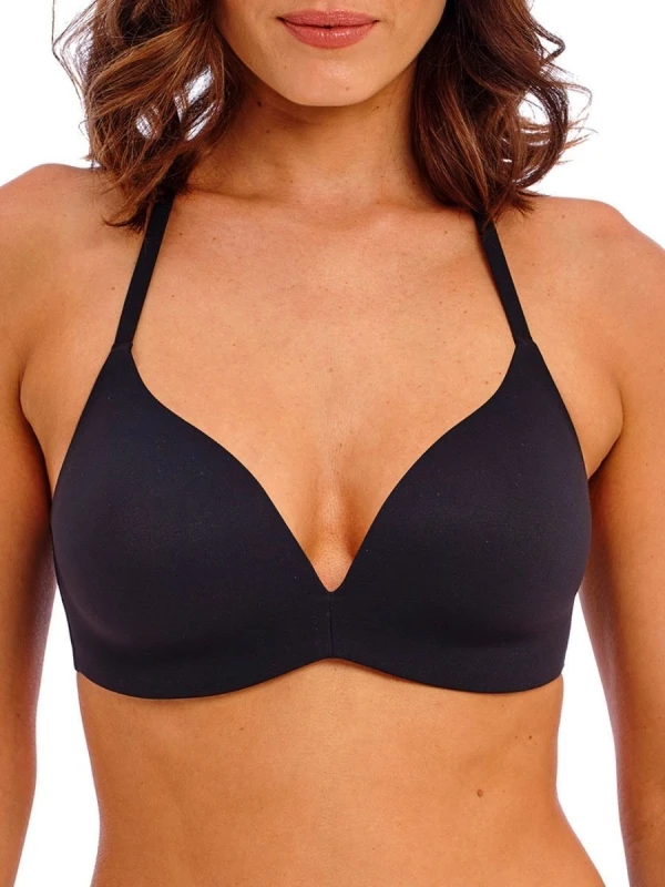 Image of Wacoal Womens Ines Secret Contour Bra in Black Size: 30B Black Female 30B