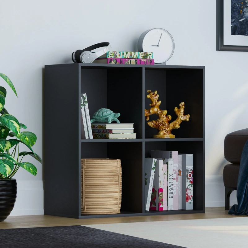 Image of Lassic Vida Designs Durham 2x2 Cube Storage Unit Black unisex One Size