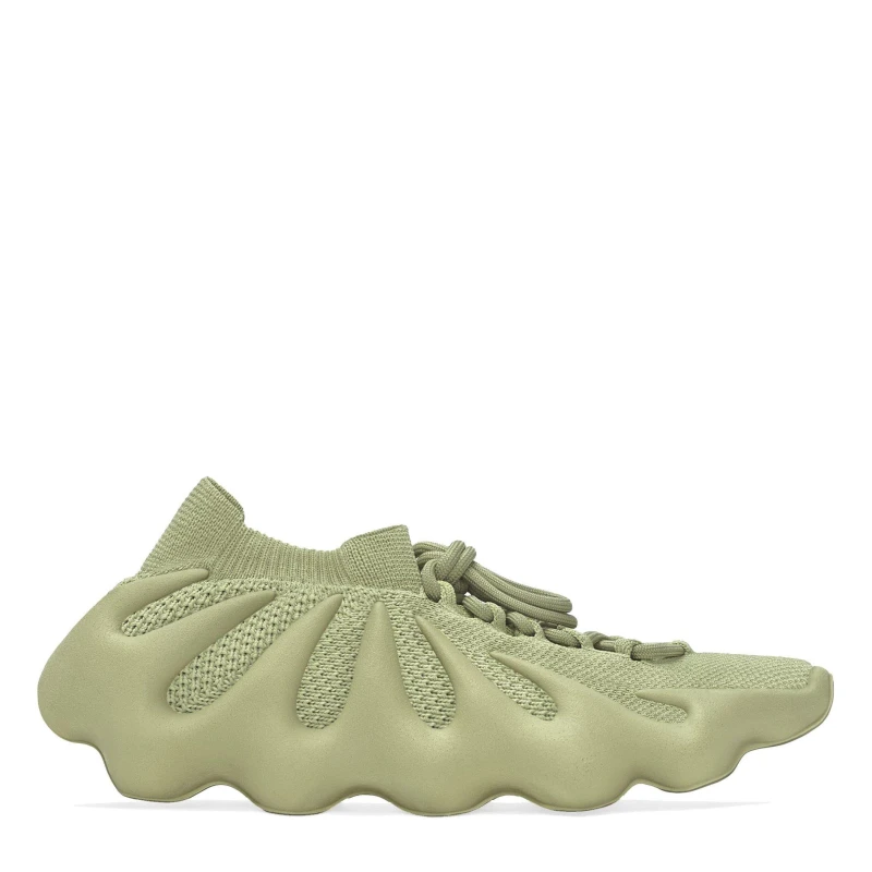 Image of Yeezy Unisex Kids 450 Sock-Style Ankle Support Sneakers Resin unisex 4 (36.5)