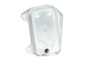 Image of RIDEX Oil Cooler MERCEDES-BENZ,JEEP 469O0009 05080402AA,05104010AA,5080402AA Oil Cooler, engine oil 5104010AA,K05080402AA,K05104010AA,05080402AA