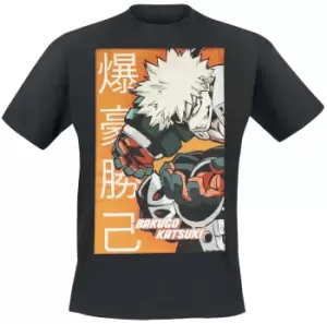 My Hero Academia Bakugo Katsuki T-Shirt black