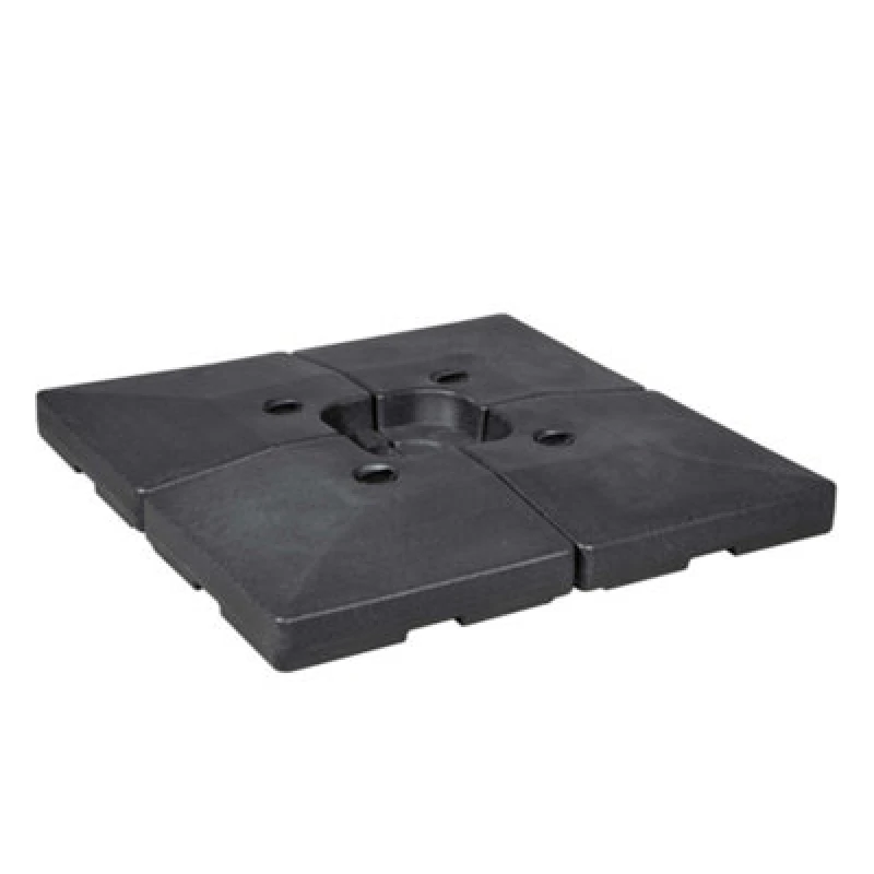Image of Dellonda 4Pc 92L Fillable Parasol Base, Water Or Sand Filled - Dg269
