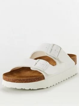 image of Birkenstock Papillio By Birkenstock Arizona Wedge Sandal - White, Size 4, Women