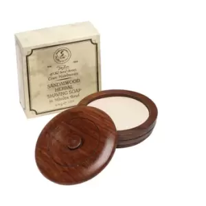 Image of Taylor of Old Bond Street Wooden Bowl Including Shaving Soap (100g)
