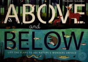 Image of Above and below by Patricia Hegarty Book
