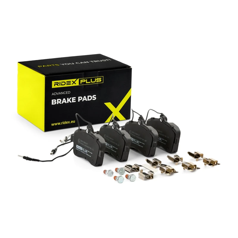 Image of RIDEX PLUS Brake pad set RIDEX PLUS 402B0123P