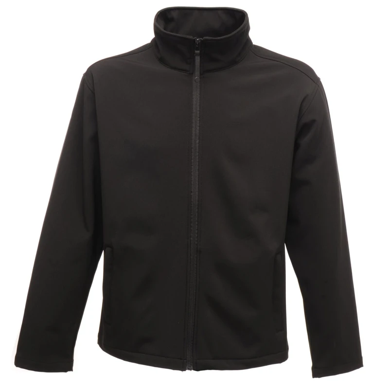 Image of Regatta Professional Mens Lightweight Soft Shell Jacket in Black Size: Small Black Male S