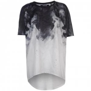 image of Firetrap Lucy T Shirt Ladies - White Smoke