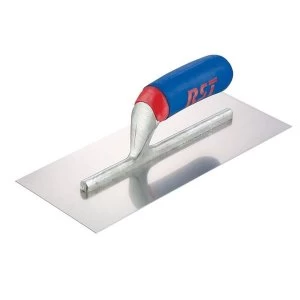 Image of R.S.T. Plasterer's Finishing Trowel Straight Wooden Handle 11 x 4.1/2in