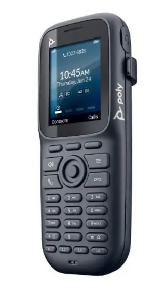 Image of HP POLY Rove 20 DECT Phone Handset IP phone Black 4 lines 8F3E4AA#ABU