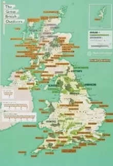 Image of The Great British Outdoors - Collect and Scratch Map
