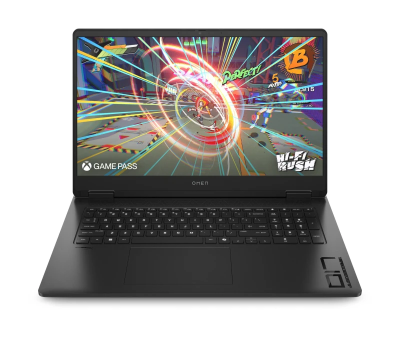 Image of HP Omen 17-db0017na 17.3" Gaming Laptop - NVIDIA GeForce RTX 4060, AMD Ryzen 7, 512GB SSD - Black