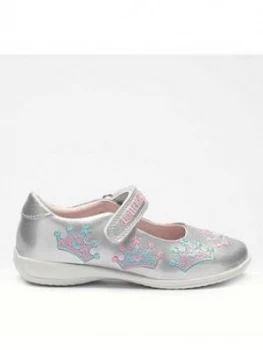 Image of Lelli Kelly Girls Princess Letzia Shoes - Silver