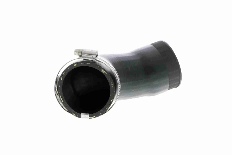 Image of VAICO V10-2831 Turbocharger Hose Rubber with fabric lining, Q+, original equipment manufacturer quality Rubber with fabric lining Charger Intake Hose