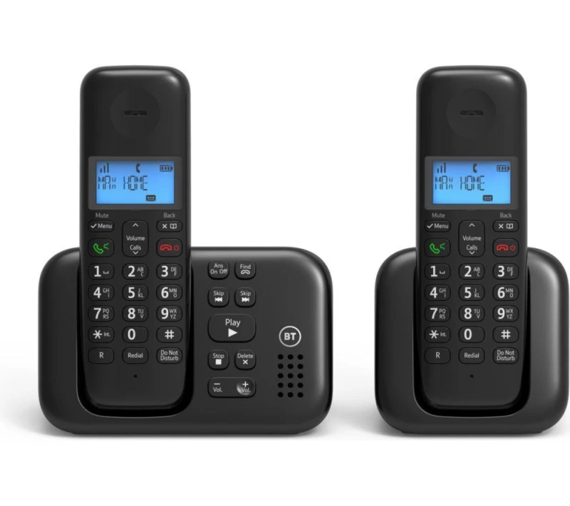 Image of BT BT 3960 Cordless Telephone with Answer Machine - Twin