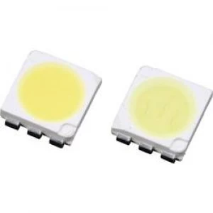 Image of SMD LED PLCC6 Yellow white 7500 mcd 120 20 mA 2
