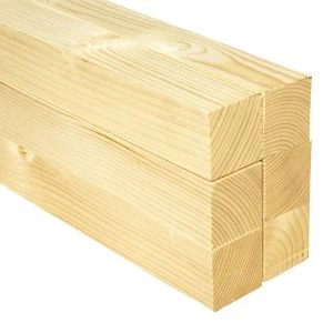 Image of Wickes Sawn Kiln Dried 47 x 47 x 2400mm Pack 6