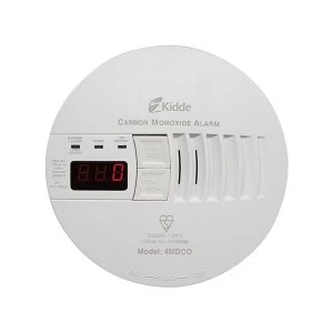 image of Kidde 4MDCO Professional Mains Digital Carbon Monoxide Alarm 230 Volt