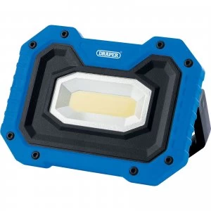 Image of Draper Rechargeable Work Light Power Bank and Wireless Speaker Blue