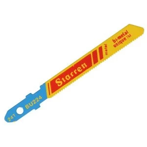 Image of Starrett BU224-5 Metal Cutting Jigsaw Blades Pack of 5