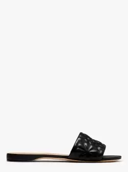Image of Emmie Slide Sandals - Black - 7