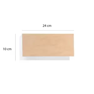 Image of Zaper White Flush Wall Lamp 1x E27