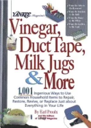 Image of yankee magazines vinegar duct tape milk jugs and more 1001 ingenious ways