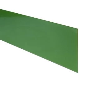 image of 6mm Splashwall Forest Bevelled Glass Upstand (L)0.6m