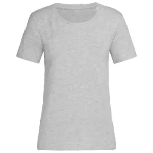 Image of Stedman Womens/Ladies Stars T-Shirt (XS) (Heather Grey)
