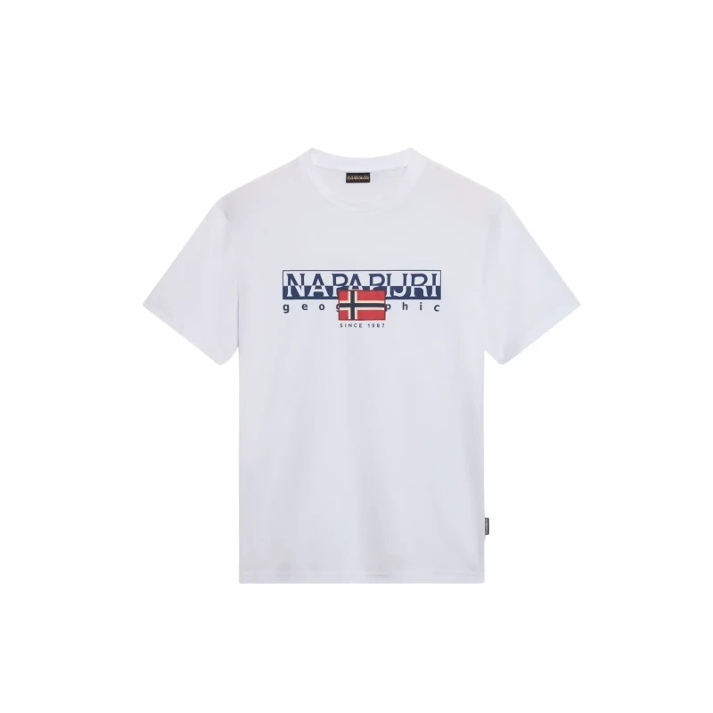 Image of T-Shirt Napapijri Aylmer Blanc Male M