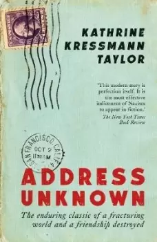 Image of Address Unknown by Kathrine Kressmann Taylor