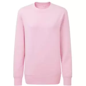 Image of Anthem Unisex Adult Organic Sweatshirt (M) (Pink)