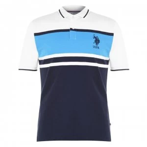 image of US Polo Assn US Varsity Polo Shirt - Blithe